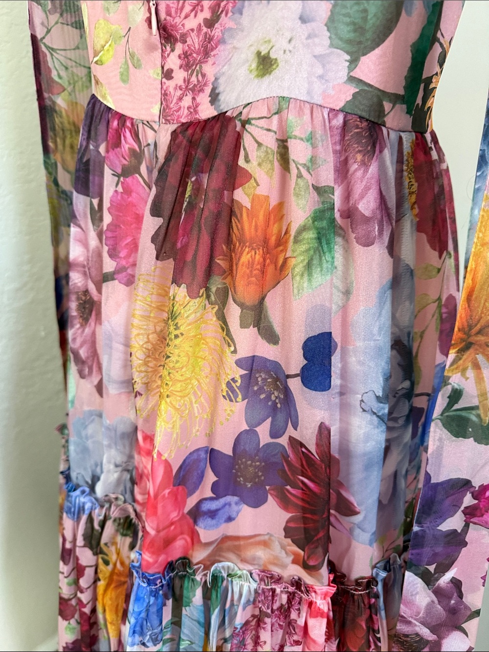 Rosie French Alahna Floral Maxi Dress - Picture 3 of 8